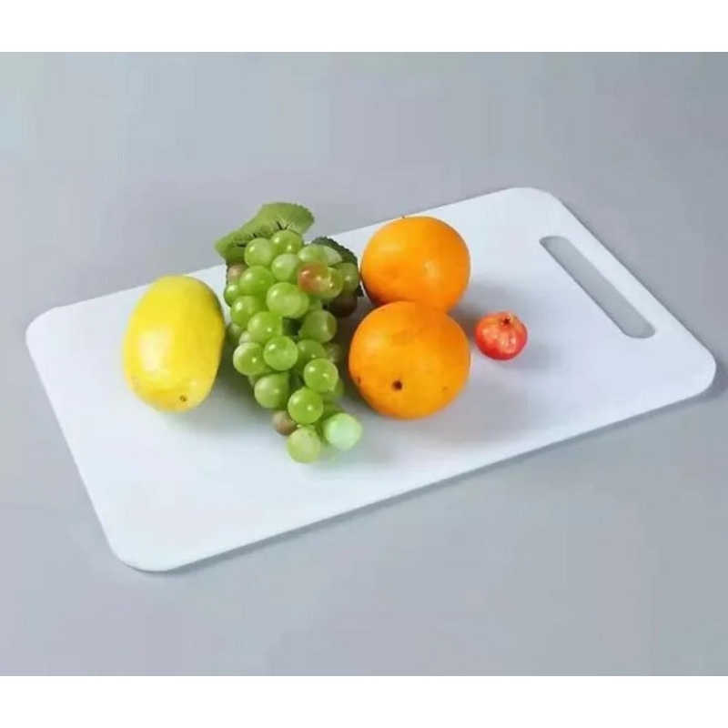 White Plastic Cutting Board – Large (37*23 Cm)