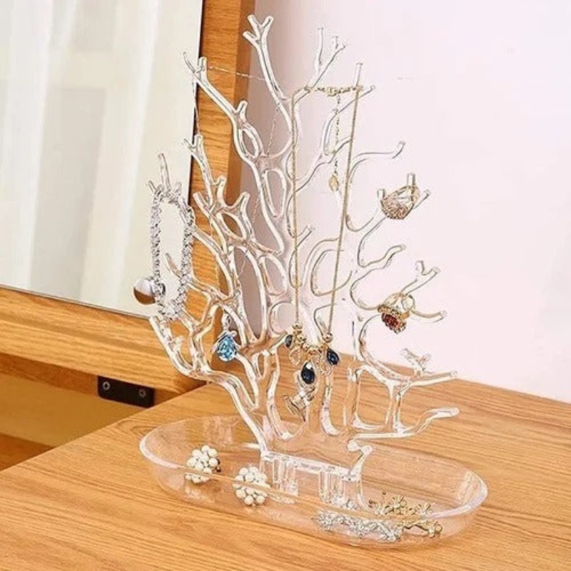 Tree Shape Jewelry Storage Stand