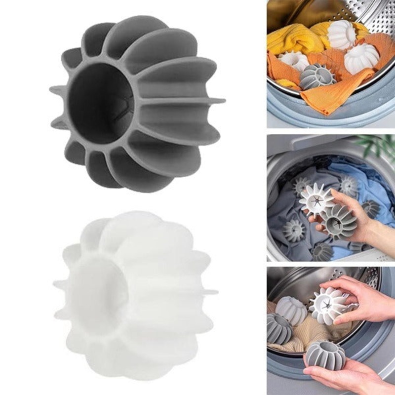 10/20/30 pcs Anti-Tangle Silicone Laundry Ball
