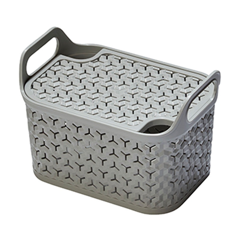 Plastic Storage Box 5 Litres – Grey Urban by Strata