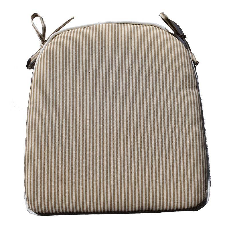 41×38 BROWN STRIPE Seat Pad
