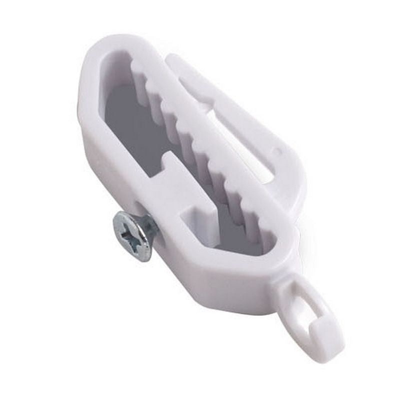 Streamline Curtain Track End Stops White – Pack of 2