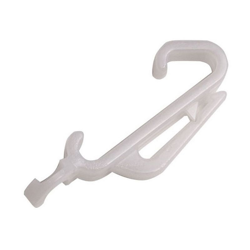 Streamline Glider Curtain Track Hooks White – Pack of 10
