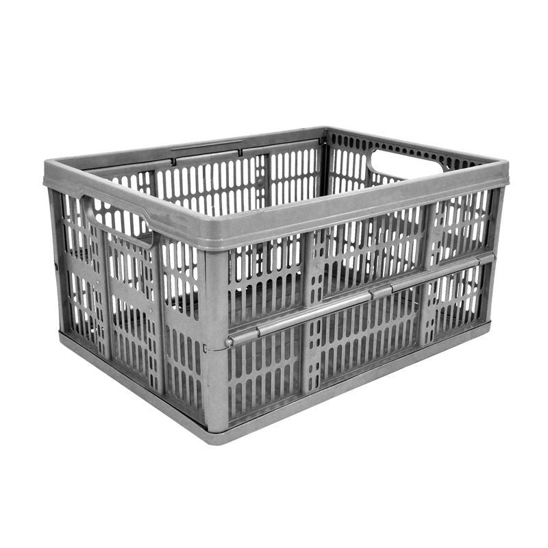 Plastic Crate 37.2 Litres – Grey by Premier