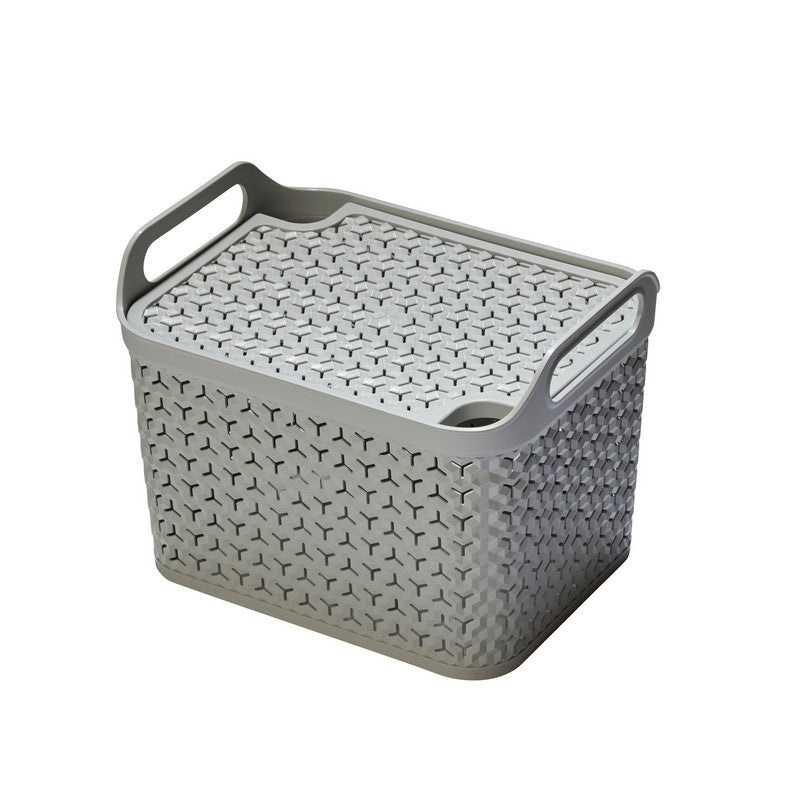 Plastic Storage Box 32.6 Litres – Grey Urban by Strata