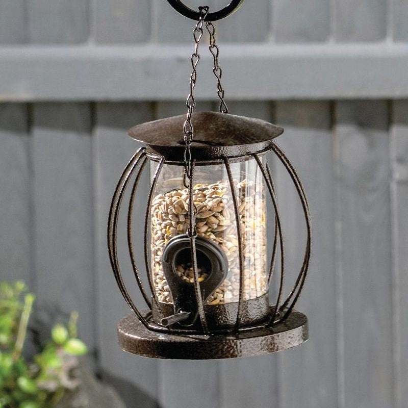Wild Bird Lantern Peanut Feeder By Nature Watch