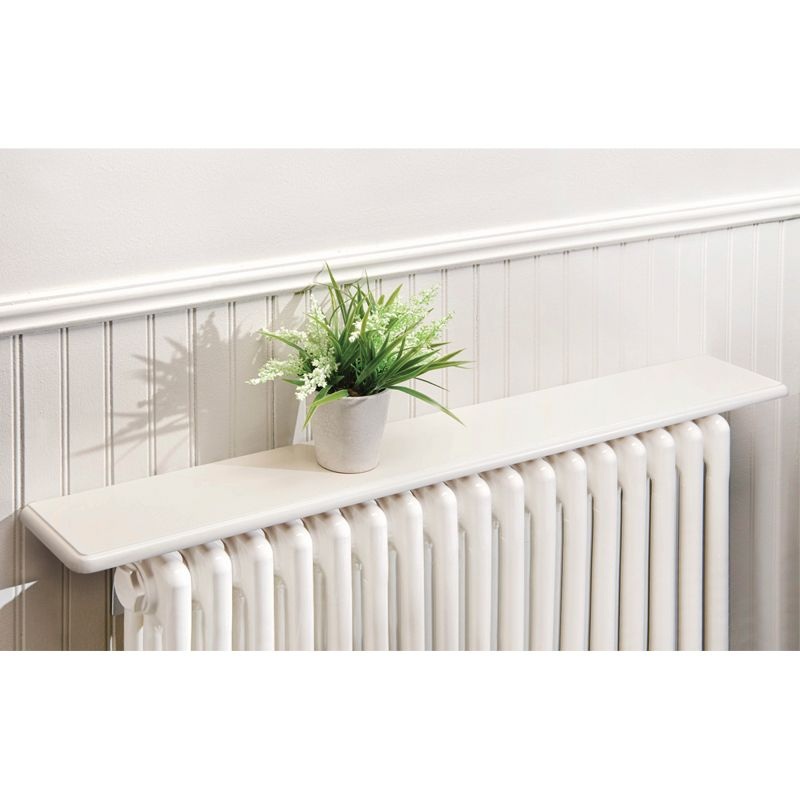 36 Radiator Shelf White
