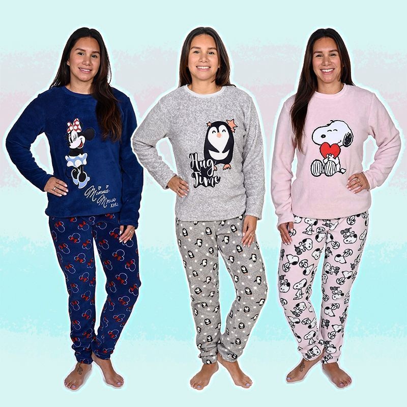 Twosie Minnie Mouse Autograph Blue – Large