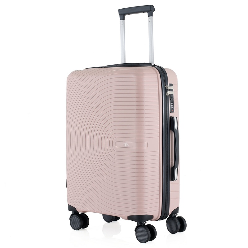 Wheeled Cabin Suitcase 39 Litre – Pink Champagne
