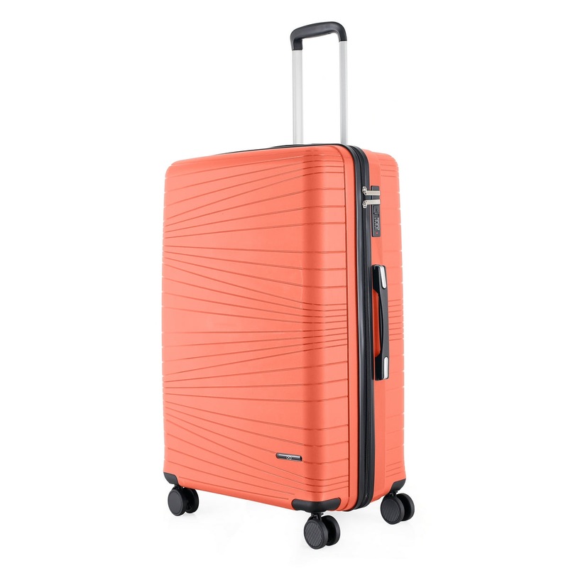 Wheeled Suitcase Large 90 Litre – Orange