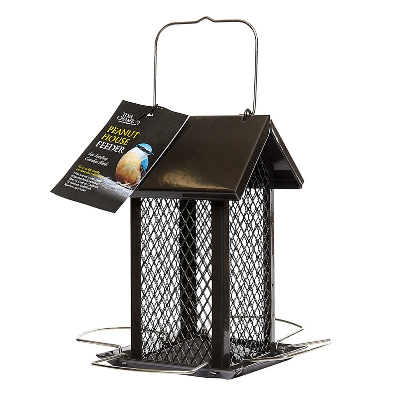 Peanut Bird Feeder House By Tom Chambers