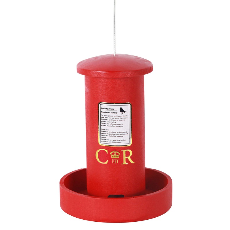 Postbox Design Wooden Bird House By Nature Watch – 20cm