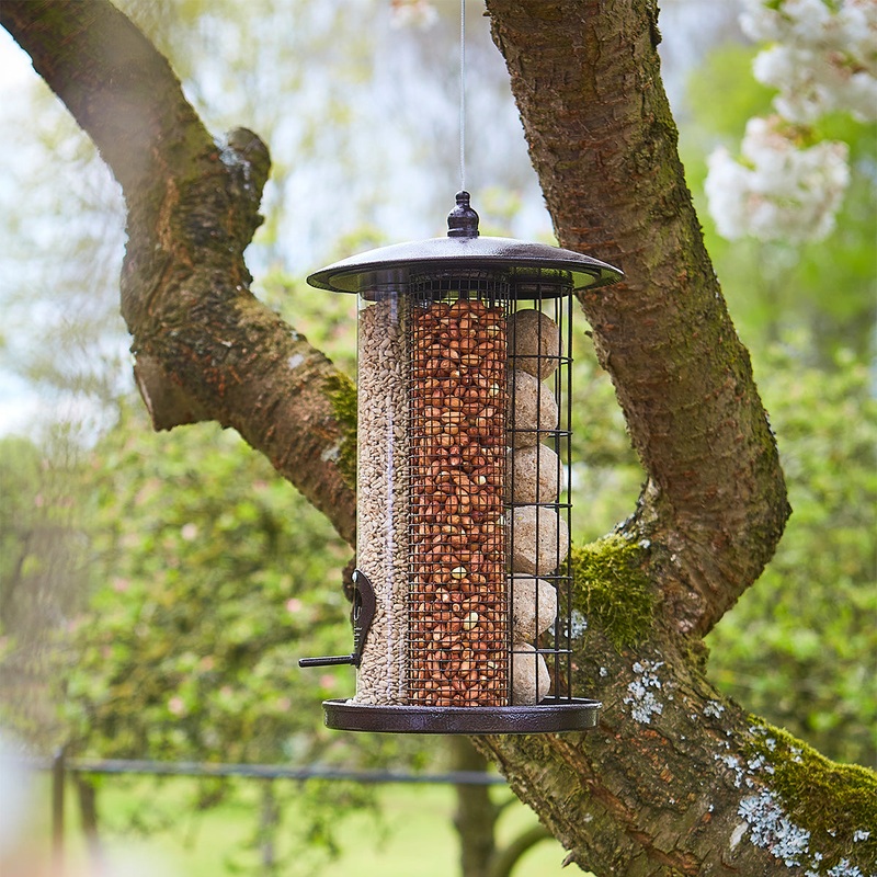 Trinity Seeds Nuts Fat Balls Bird Feeder By Tom Chambers