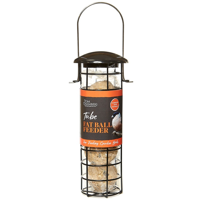 Tube Fat Ball Feeder By Tom Chambers