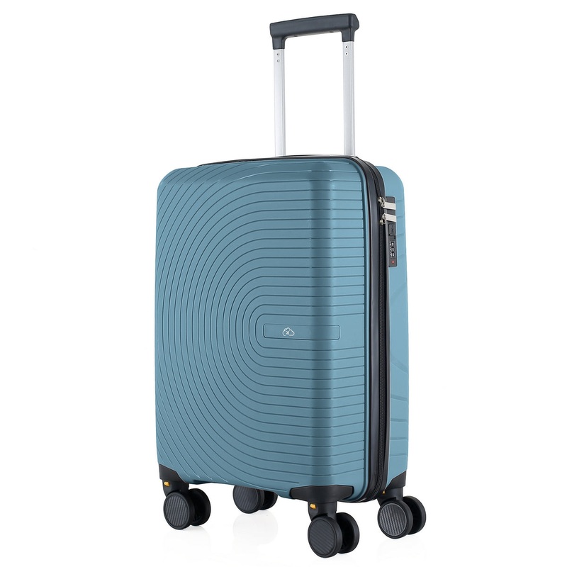 Wheeled Cabin Suitcase 28 Litre – Steel Blue