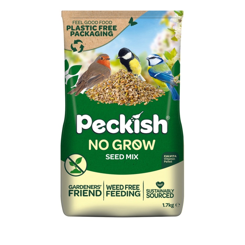 Bird Seed Mix No Grow By Peckish – 1.7kg