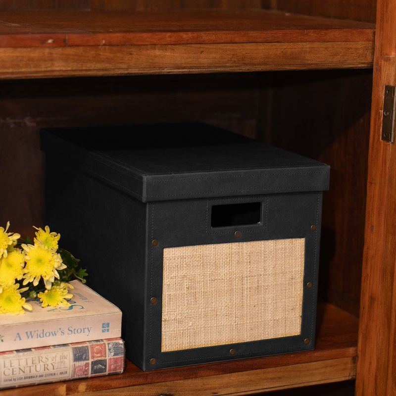 Lauren File Organizer Box  Large
