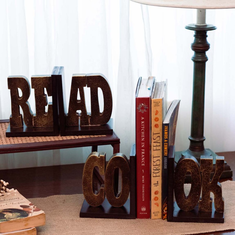 Wooden Decorative Bookends