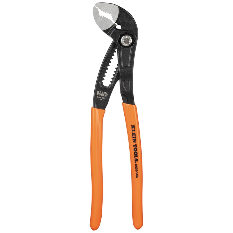 Klein Tools D50510B Quick-Adjust Klaw Pump Pliers, 10