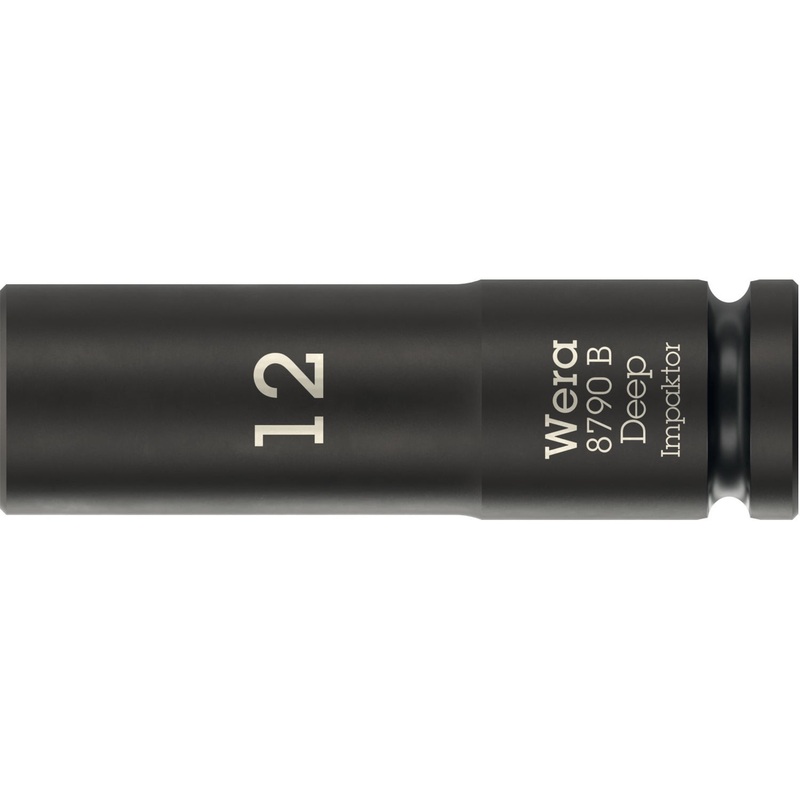 Wera 8790 B Impaktor Deep Socket with 3/8 drive, 12 mm