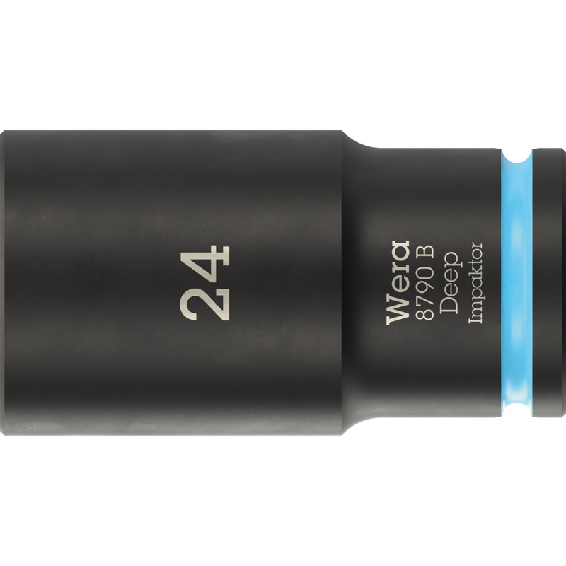 Wera 8790 B Impaktor Deep Socket with 3/8 drive, 24 mm