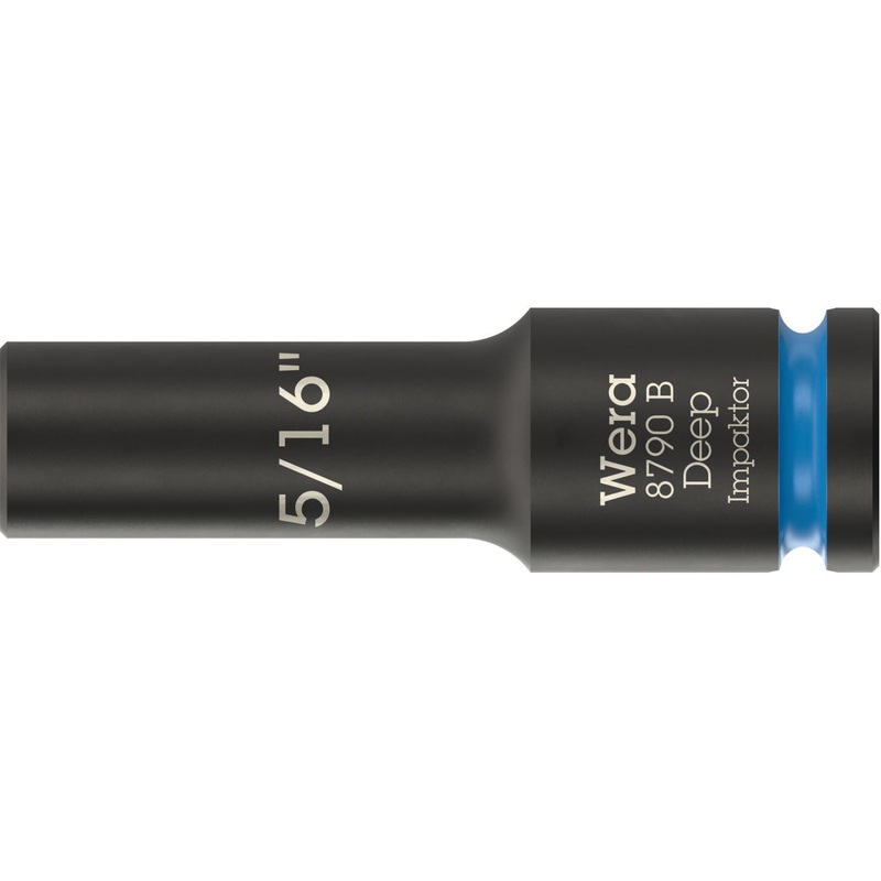 Wera 8790 B Impaktor Deep Socket with 3/8 drive, 5/16