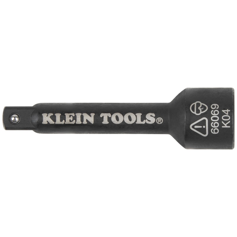Klein Tools 66069 Flip Quad Socket Adapter, 1/2 to 3/8