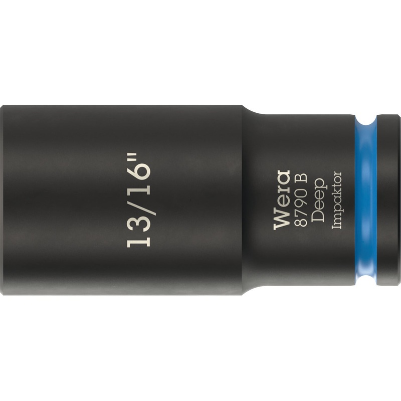 Wera 8790 B Impaktor Deep Socket with 3/8 drive, 13/16